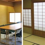 Sala de estilo japonés 20 asientos / Sala de conferencias de estilo japonés 12 asientos
